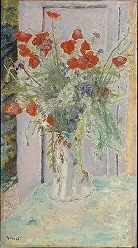 Coquelicots dans un vase - Pierre Bonnard