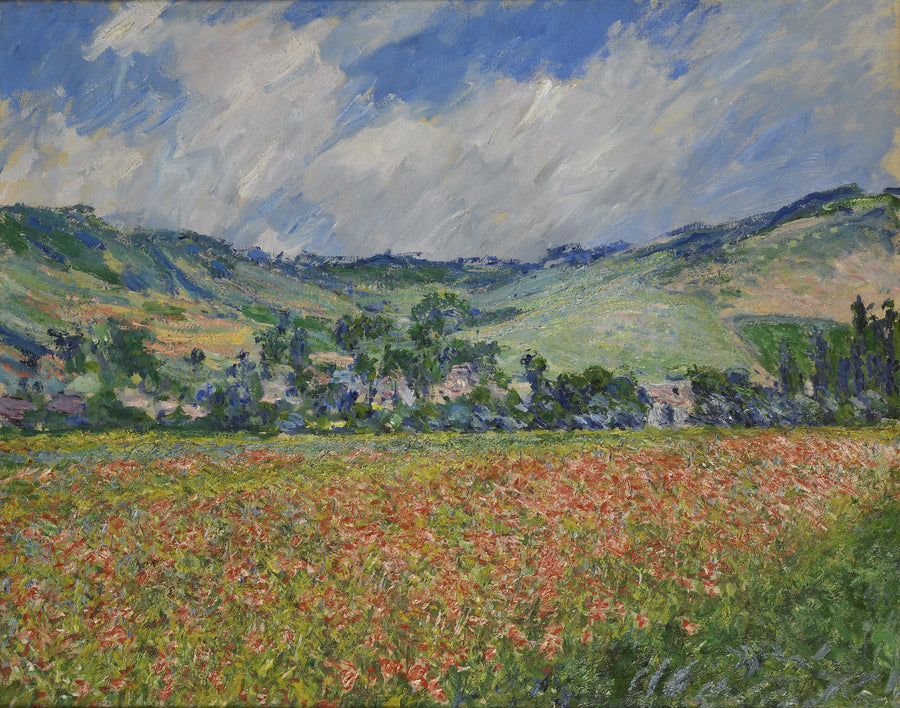 Champ de coquelicots, environs de Giverny W999 – Claude Monet