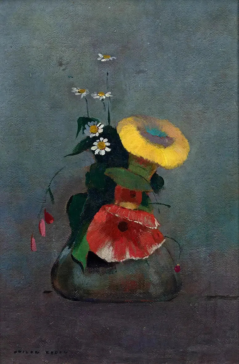 Coquelicots - Odilon Redon