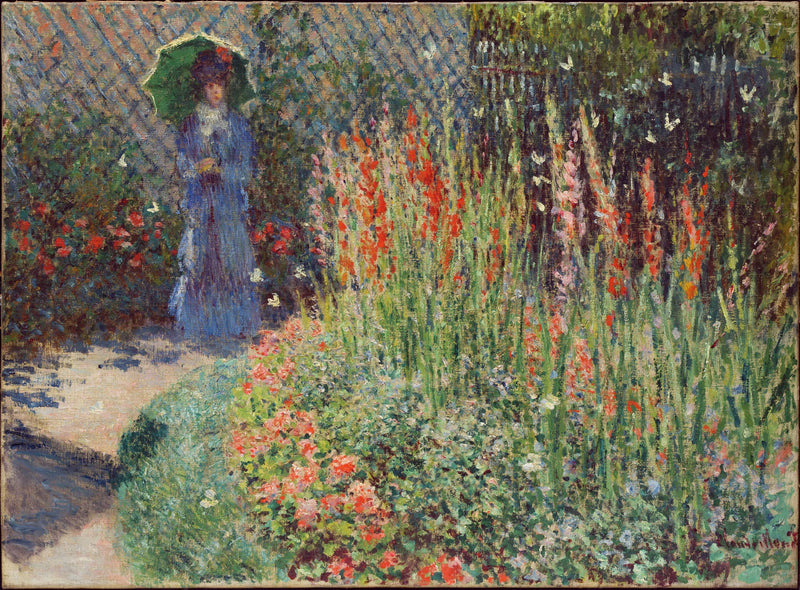 Corbeille de fleurs (Les Glaïeuls) W414 – Claude Monet