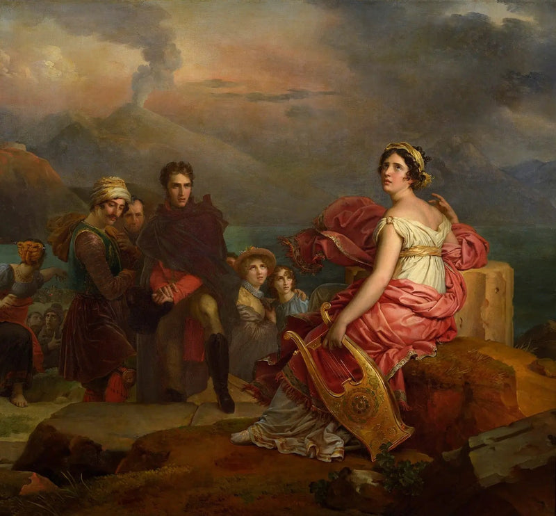 Corinne au Cap Misène - François Gérard