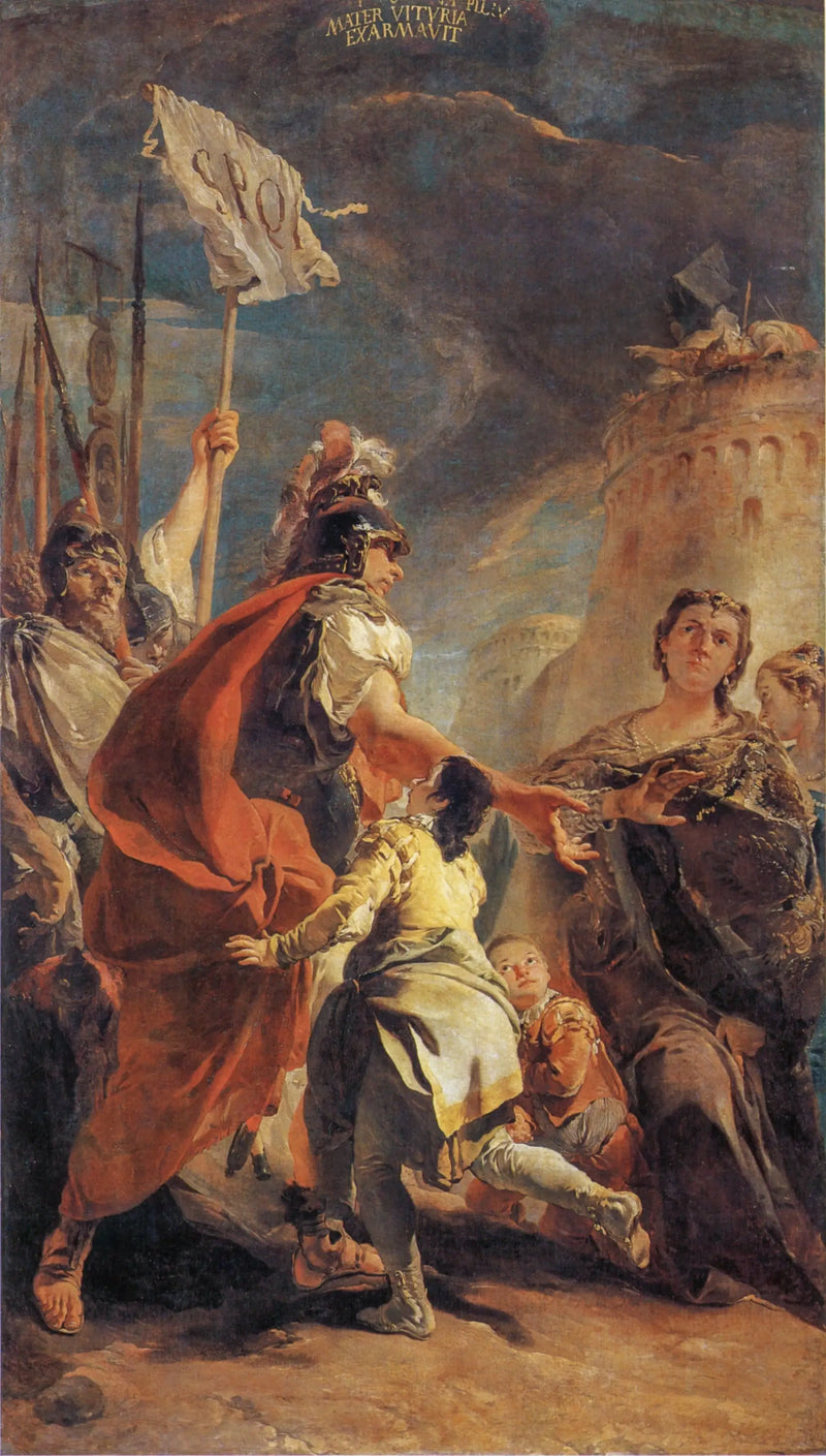 Coriolan aux murs de Rome - Giovanni Battista Tiepolo