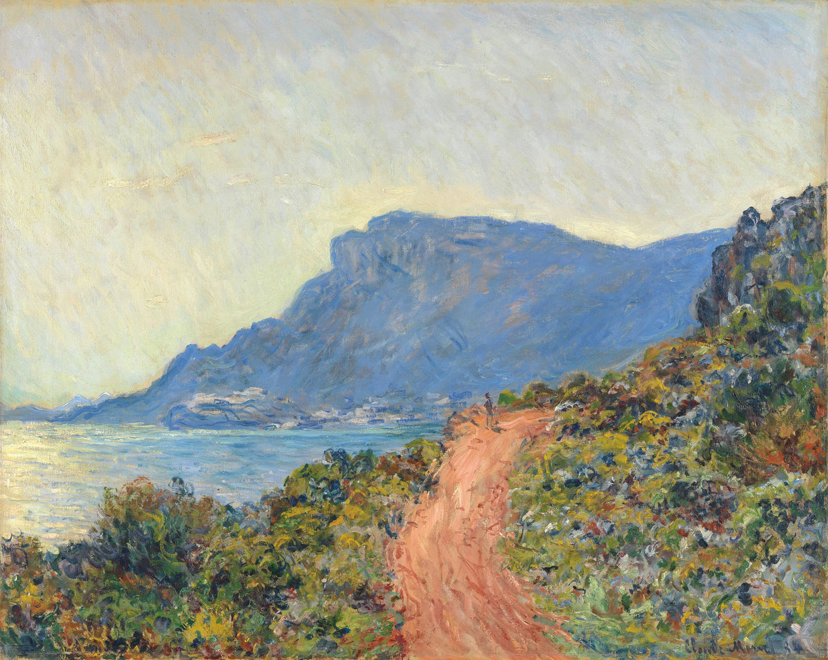 La Corniche près de Monaco W890 – Claude Monet