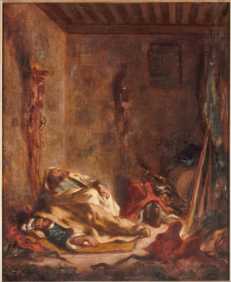 Corps de garde marocain - Eugène Delacroix