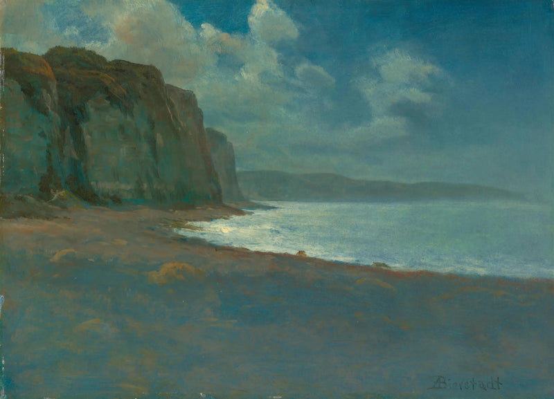 Côte du comté de San Mateo - Albert Bierstadt