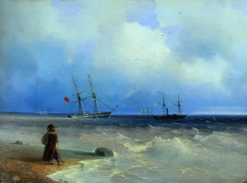 Côte. - Ivan Aïvazovski