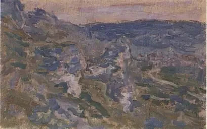 Les Coteaux près de Vétheuil W669 – Claude Monet