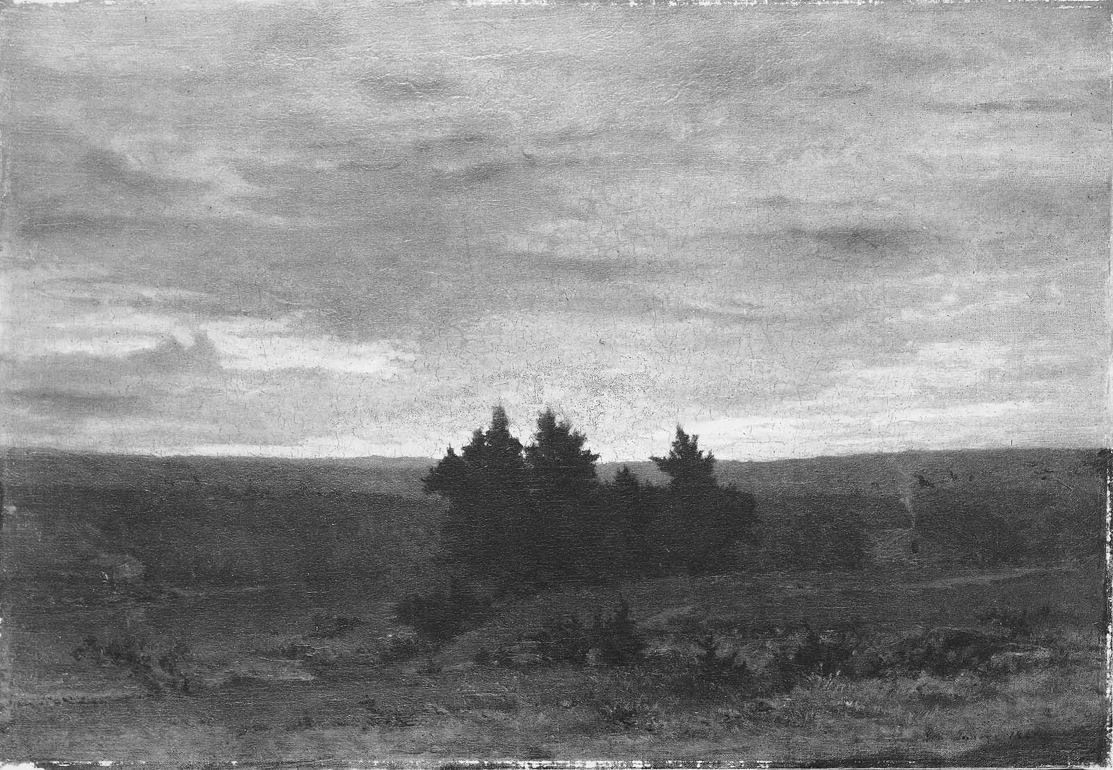 Coucher de soleil - George Inness - Alpha Reproduction