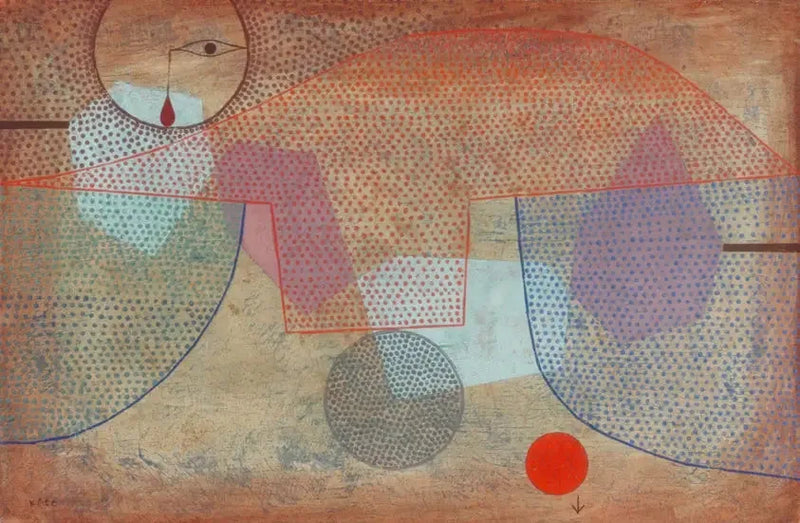 Coucher de soleil - Paul Klee