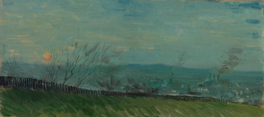 Coucher de soleil à Montmartre, F266a – Van Gogh