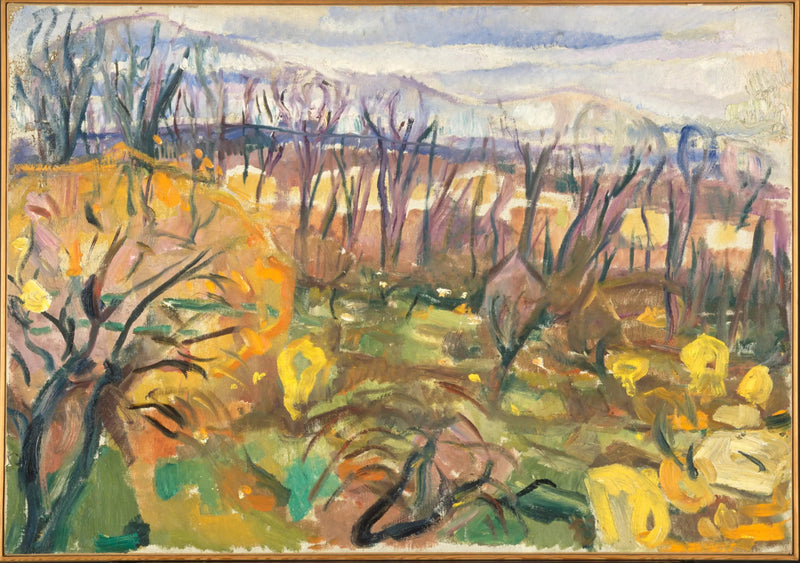 Couleurs d'automne - Edvard Munch