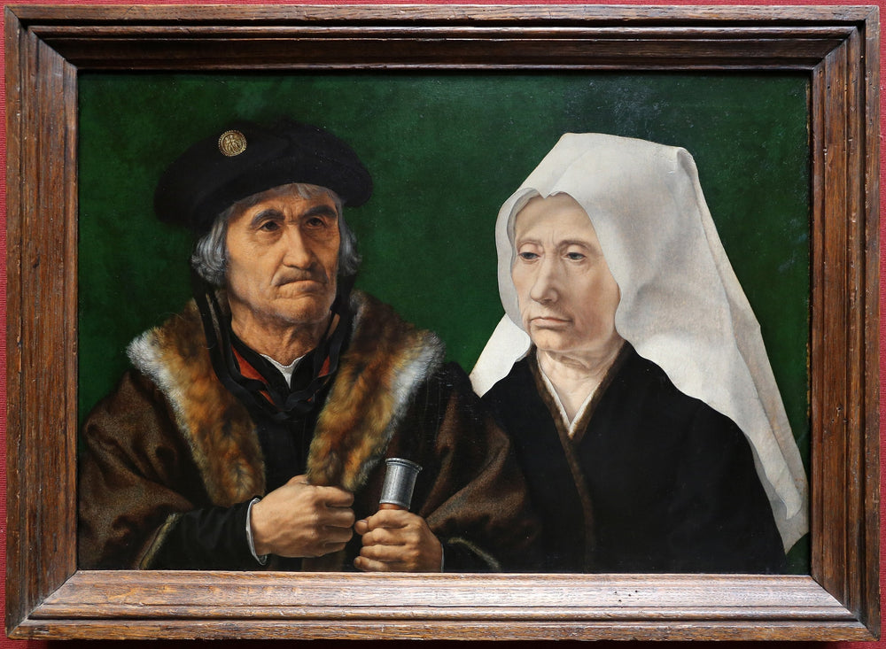 Couple âgé - Jan Gossaert - Alpha Reproduction