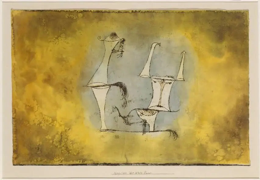 Couple primitif - Paul Klee