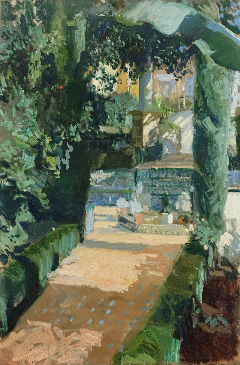 Cour des Danses, Alcázar, Séville - Joaquín Sorolla