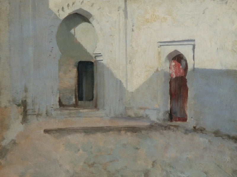 Cour, Tétouan, Maroc - John Singer Sargent