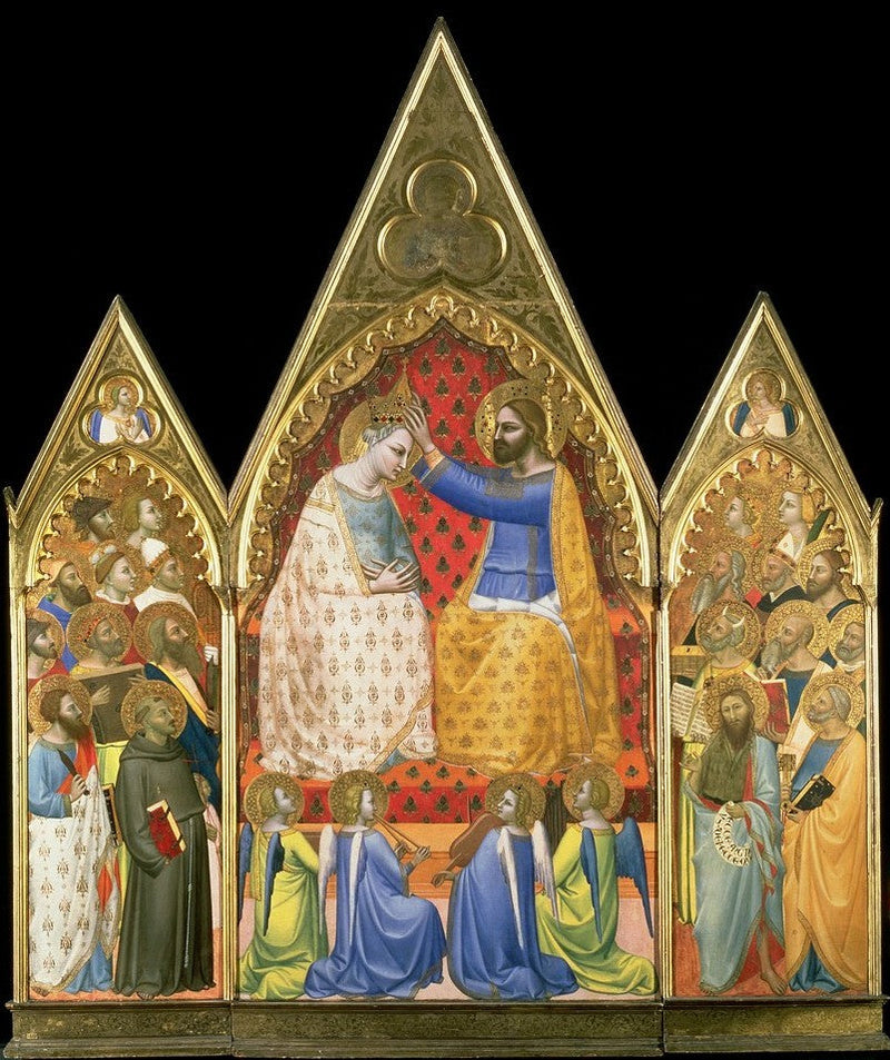 Couronnement de la Vierge - Allegretto Nuzi