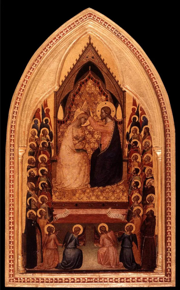 Couronnement de la Vierge - Bernardo Daddi