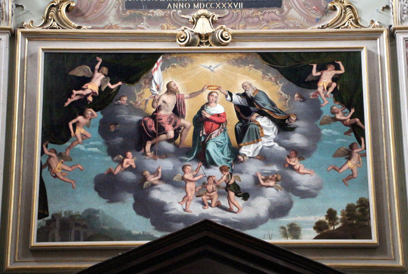 Couronnement de la Vierge - Giovanni Battista Moroni