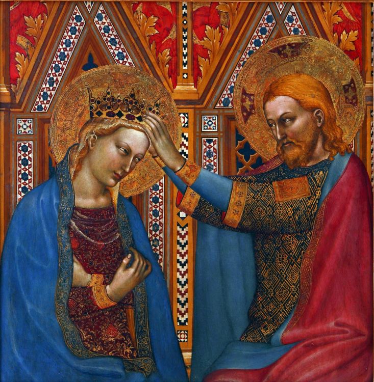 Couronnement de la Vierge - Giovanni da Milano