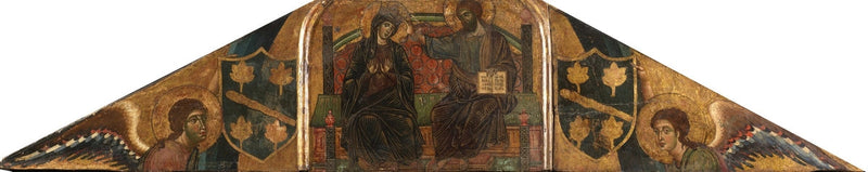 Couronnement de la Vierge - Guido da Siena