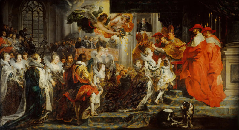Couronnement de Marie de Médicis le 13 mai 1610 - Peter Paul Rubens
