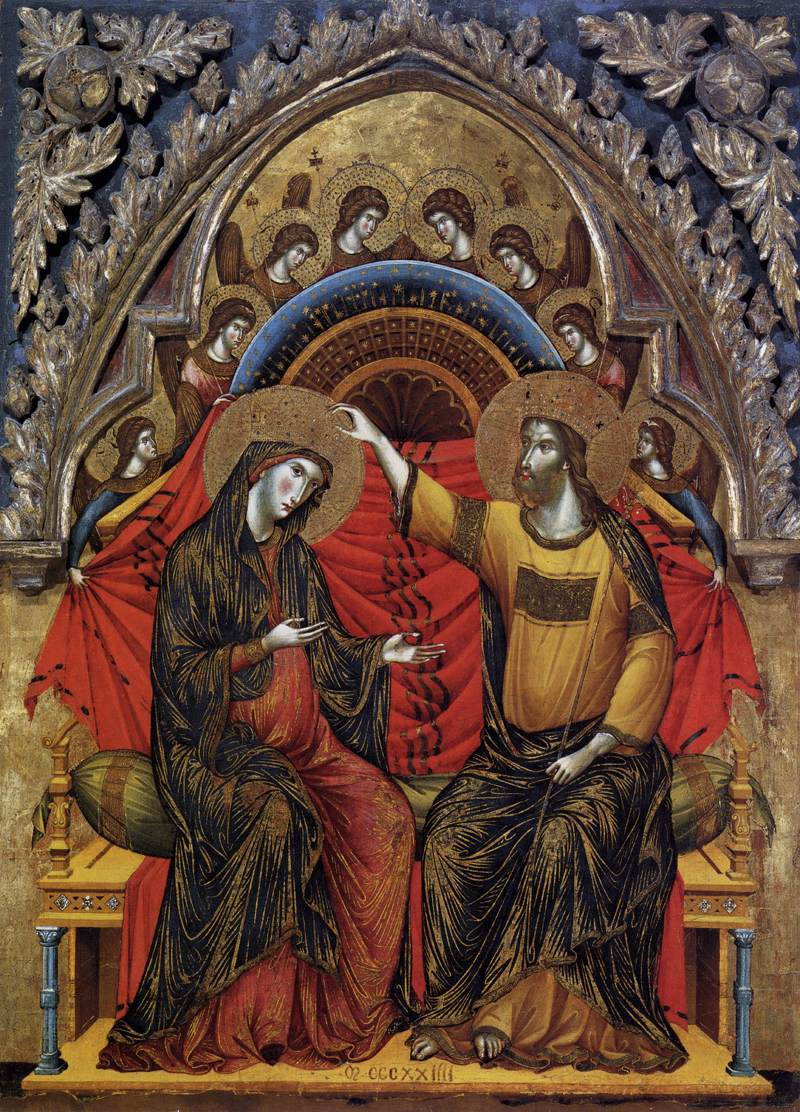 Couronnement de Marie - Paolo Veneziano
