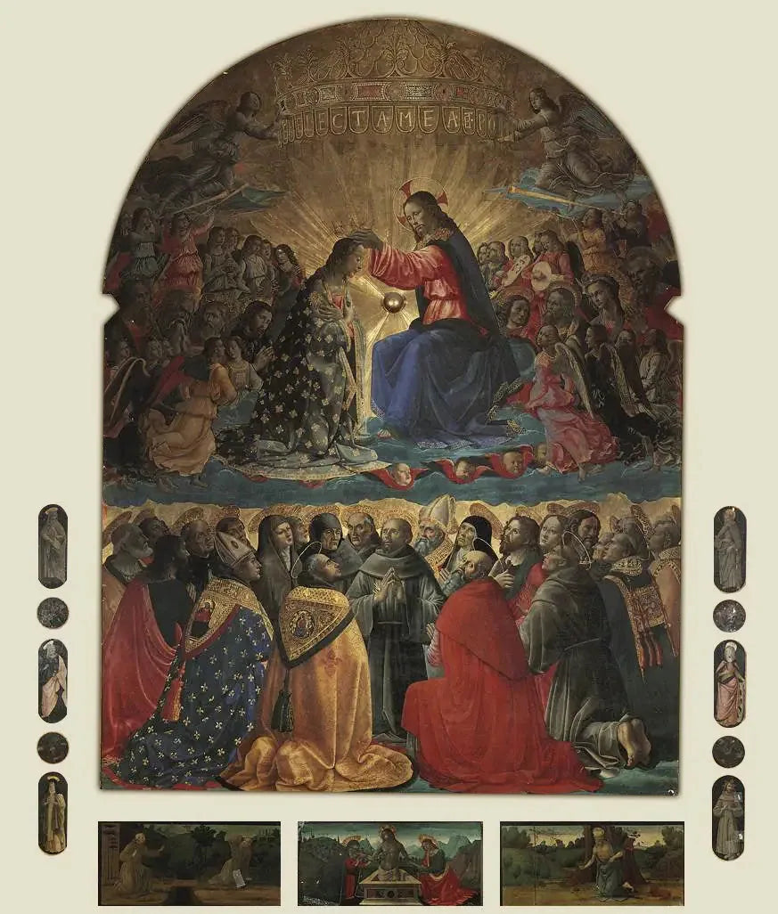 Couronnement de Narni - Domenico Ghirlandaio