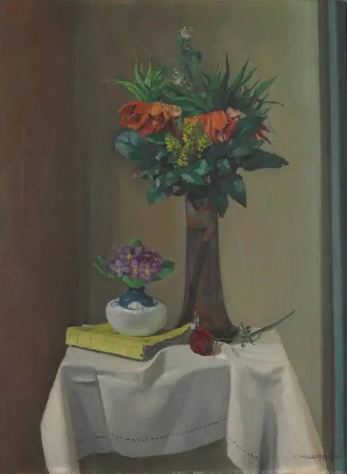 Couronnes impériales (La nappe blanche) - Félix Vallotton