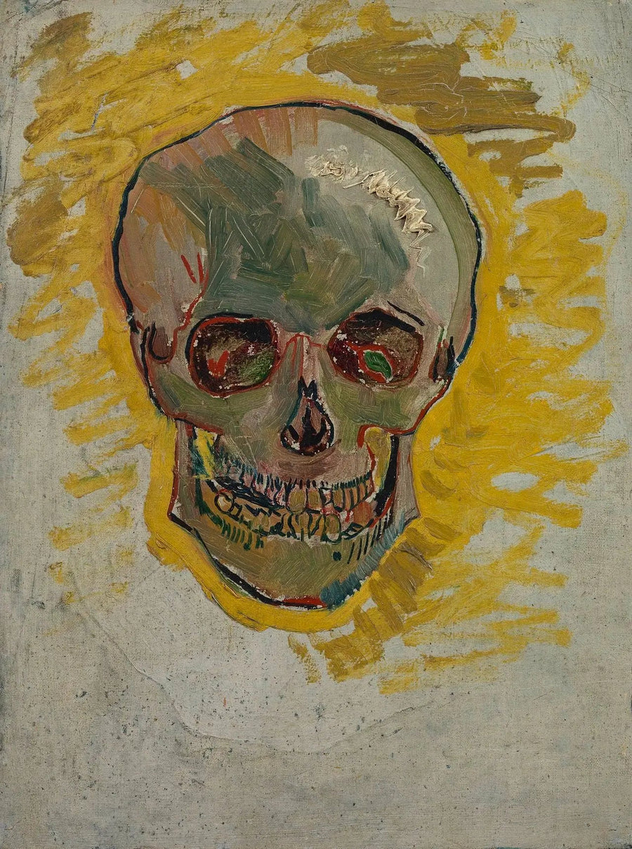 Crâne de squelette - Vincent van Gogh