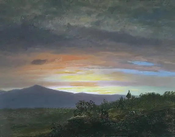 Crépuscule, Mont Ktaadn - Frederic Edwin Church
