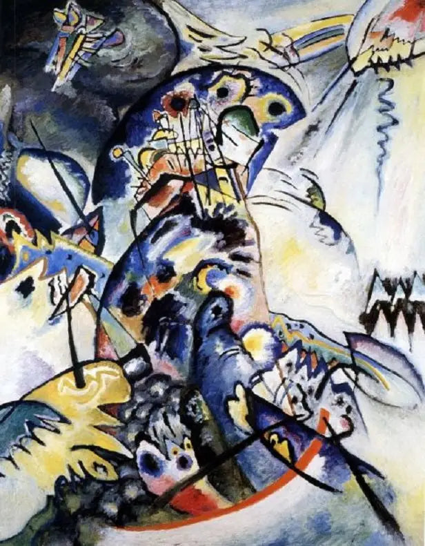 Crête bleue - Vassily Kandinsky