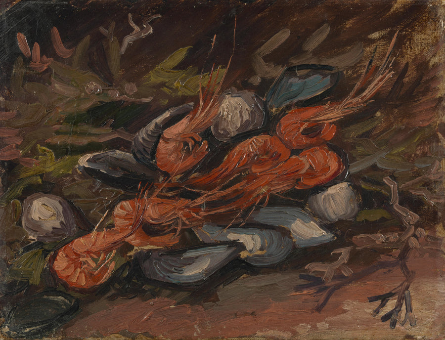 Crevettes et moules, F256 – Vincent van Gogh