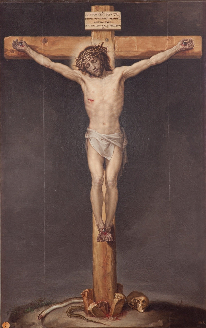 Cristo crucificado - Francisco Bayeu
