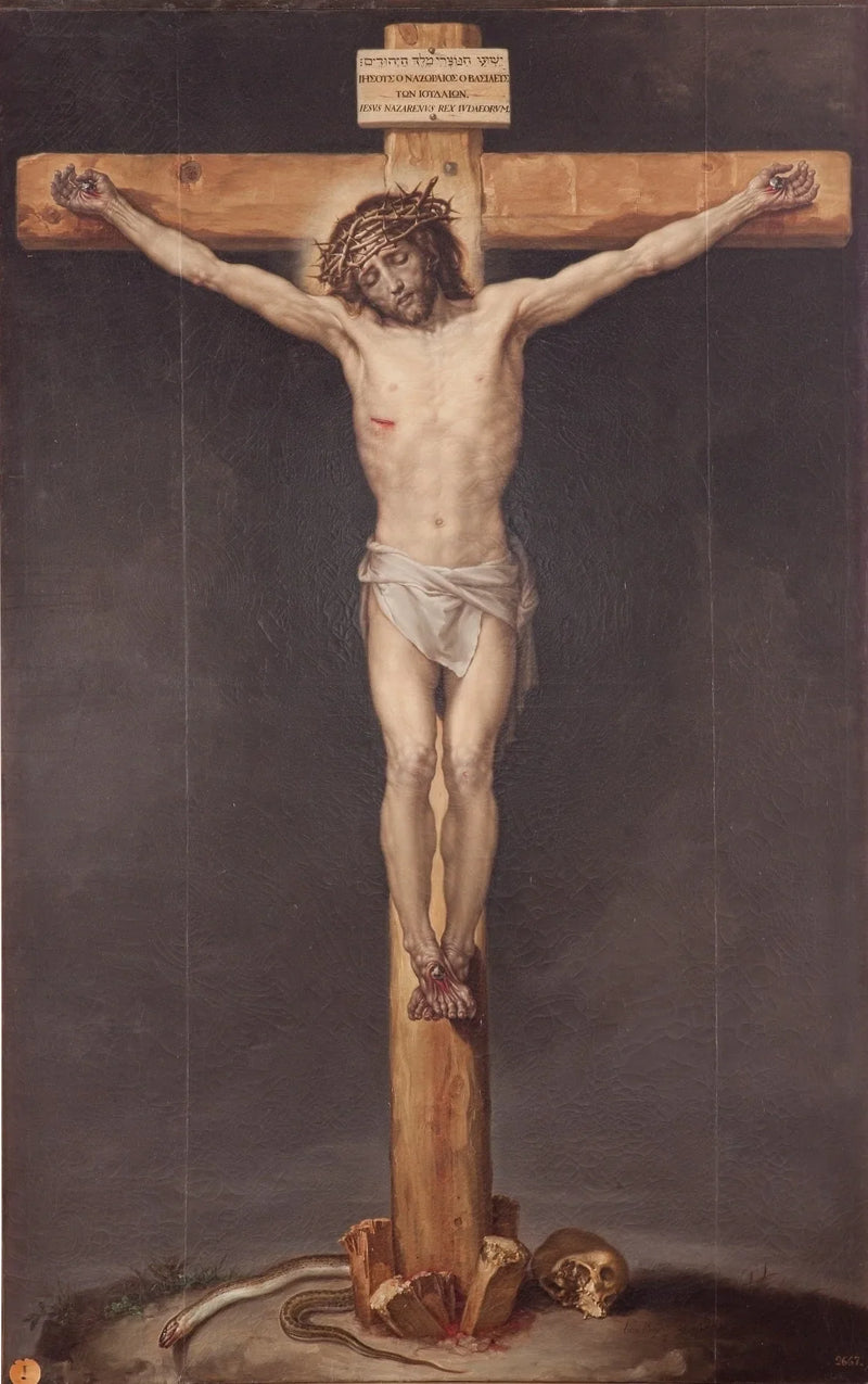 Cristo crucificado - Francisco Bayeu