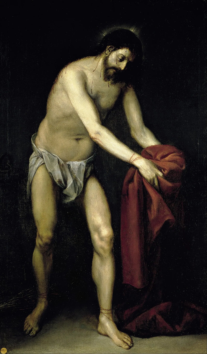 Cristo recogiendo las vestiduras - Alonso Cano