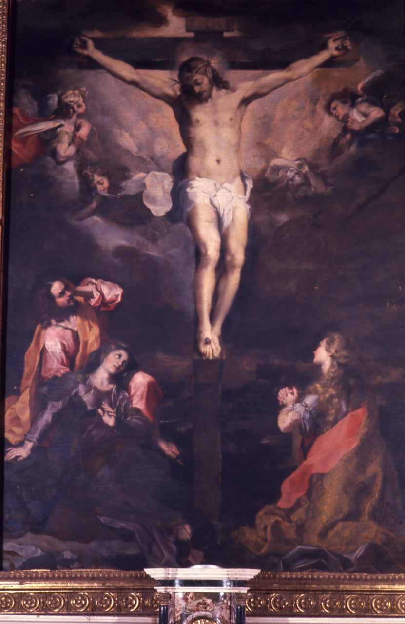 Crocifisso avec la Madonna, San Giovanni et la Maddalena - Federico Barroci