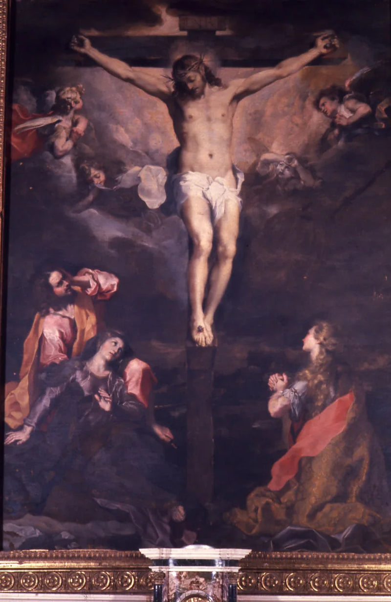 Crocifisso avec la Madonna, San Giovanni et la Maddalena - Federico Barroci