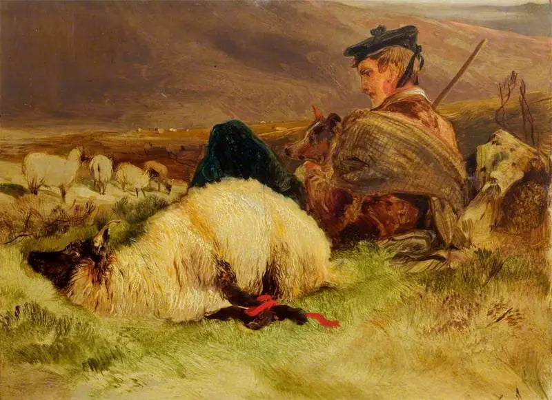 Croquis dans les Highlands - Edwin Henry Landseer - Alpha Reproduction