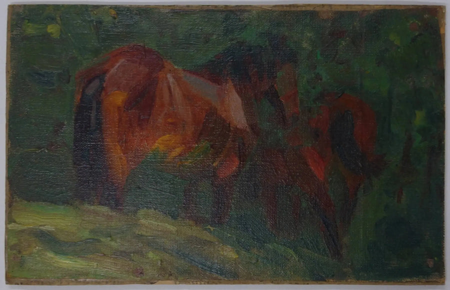 Croquis de cheval II - Franz Marc