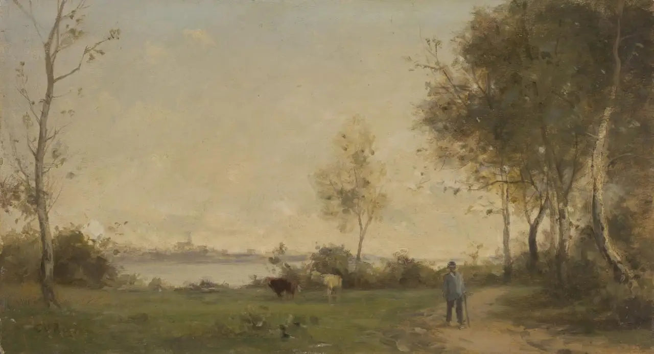 Croquis de paysage - Jean-Baptiste Camille Corot - Alpha Reproduction