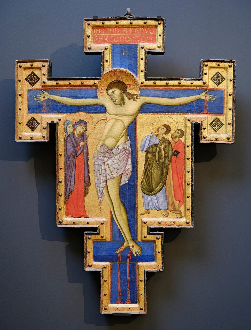 Crucifix du Maestro de San Francesco, Louvre - Master of Saint Francis