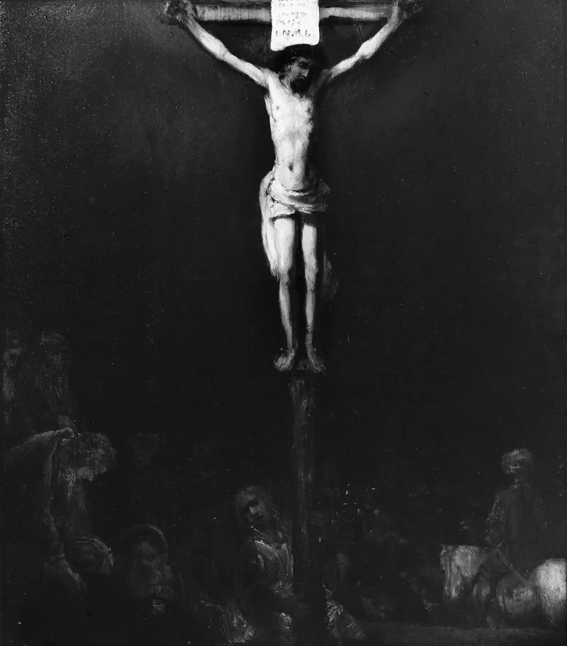 La Crucifixion – école de Rembrandt