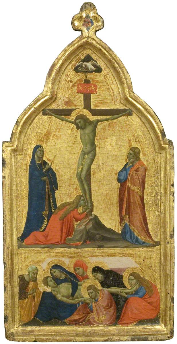Crucifixion et Lamentation - Taddeo Gaddi