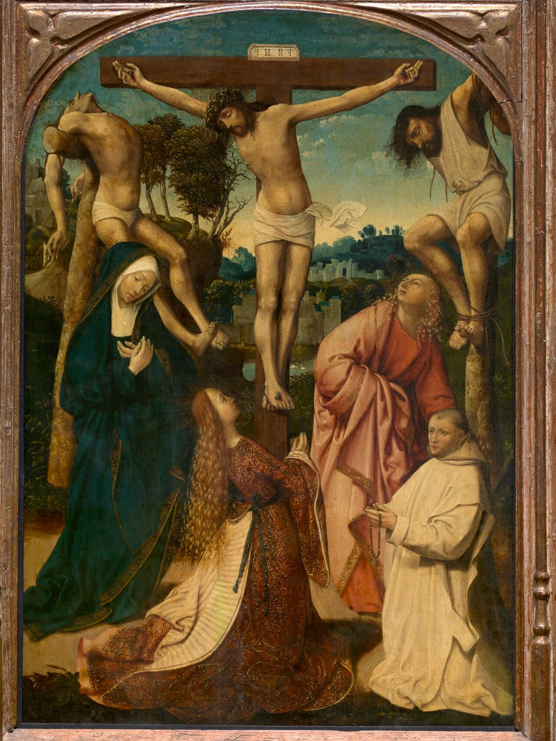 Crucifixion - Jacob Cornelisz van Oostsanen