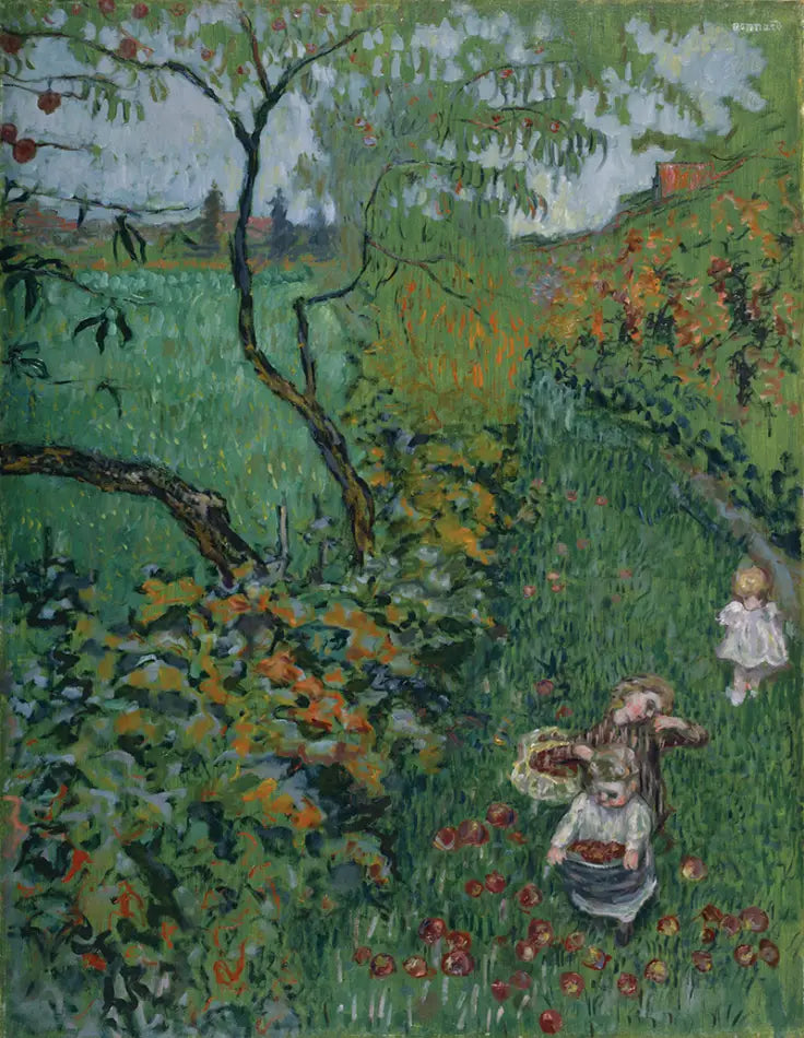 Cueillette de pommes - Pierre Bonnard image 1 reproduction réalisée par Alpha Reproduction