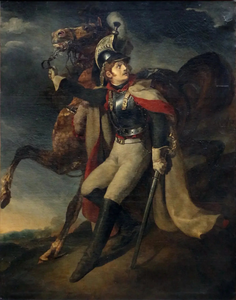 Cuirassier blessé quittant le feu - Théodore Géricault
