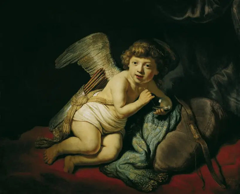 Cupidon à la bulle de savon - Rembrandt