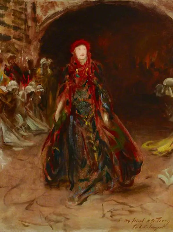 Dame Ellen Terry (1847-1928) dans le rôle de Lady Macbeth dans « Macbeth » de William Shakespeare - John Singer Sargent