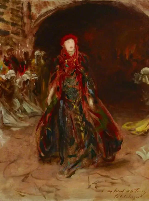 Dame Ellen Terry (1847-1928) dans le rôle de Lady Macbeth dans « Macbeth » de William Shakespeare - John Singer Sargent
