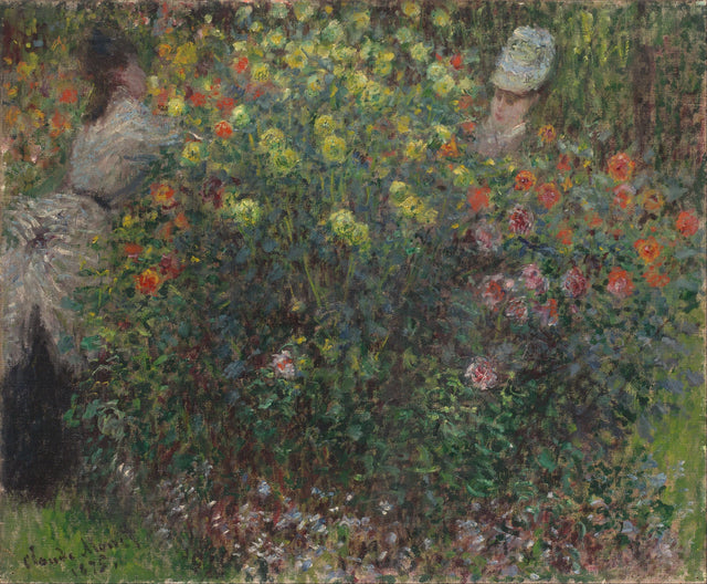 Dames dans les fleurs W383 – Claude Monet